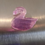 Pink swan magnet