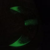 Moon rose glow in the dark desk tile