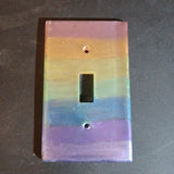 Rainbow outlet and light switch plate cover