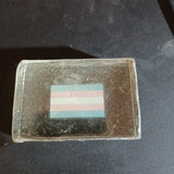 Trans flag block