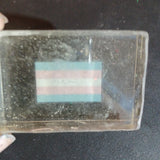 Trans flag block